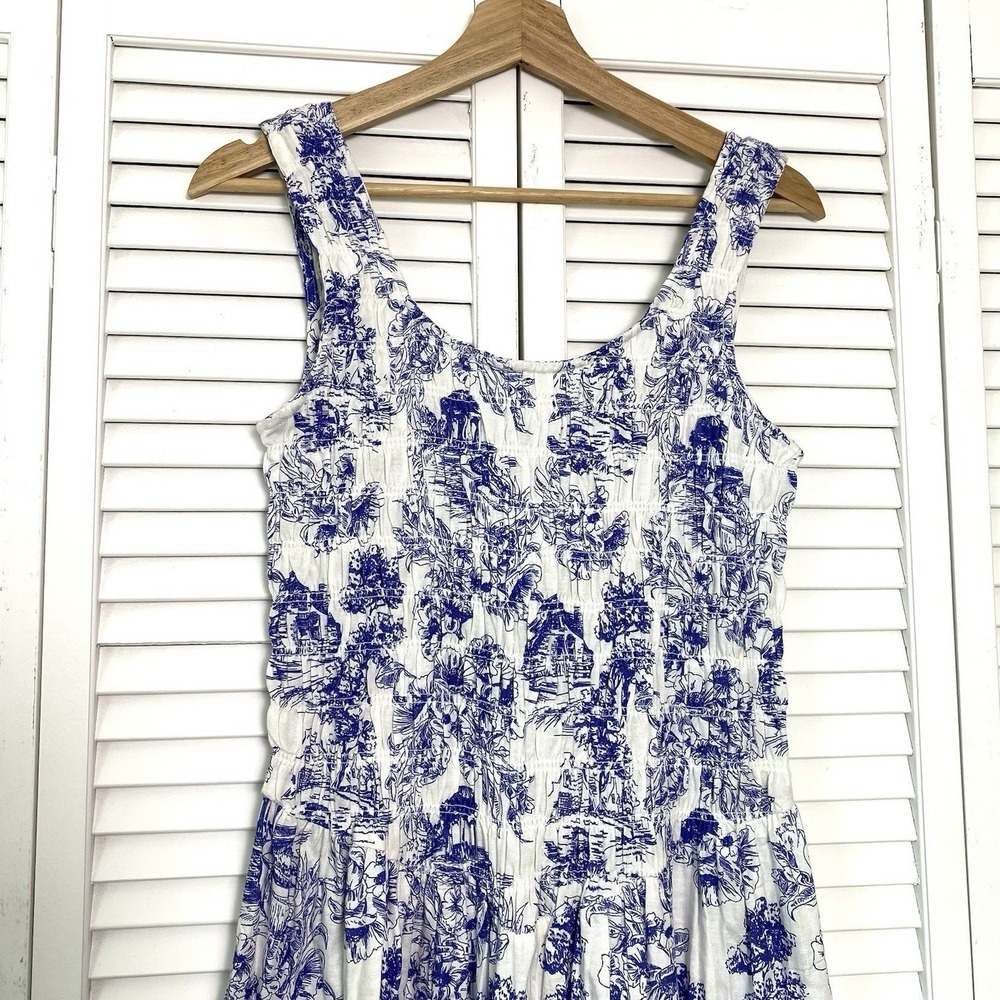 Anthropologie Meadow Rhodes Medium Maxi Dress Cottage Romantic Coquette Feminine - Picture 3 of 7